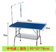 Load image into Gallery viewer, 95*55*78cm Professional Pet beauty table Dog Grooming Table Folding Grooming Desk