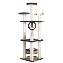 Load image into Gallery viewer, Larger dog cat climbing sisal frame pet jumping scratching tree cat dog scratching toys pet interesting toys