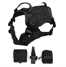 Load image into Gallery viewer, Large Big Dog Harness for Dobermann German Shepherd Dog Combat Tactical Vest Harness Set Ourdoor Sports Pet Products