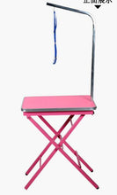Load image into Gallery viewer, 60*45cm Double X-Shape Professional Pet beauty table Dog Grooming Table Folding Grooming Desk