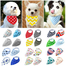 Load image into Gallery viewer, 40pcs Dog Bandana Collars Dogs Pets Accessories Grooming Pet Puppy Scarf Cotton Bandanas For Small Medium Large Dogs Chihuahua