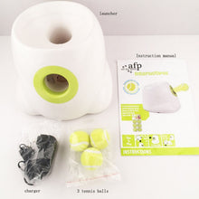 Load image into Gallery viewer, 1pc Tennis Launcher Dog Pet Toys Automatic Tennis Throwing Machine Pet Ball Throw Device Section Emission With 3 Balls