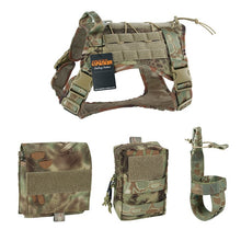 Load image into Gallery viewer, EXCELLENT ELITE SPANKER Outdoor Tactical Dog Clothes Suit Military Training Molle Dog Vest Set Harness Pets Hunting Accessories