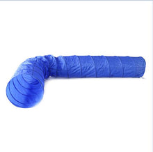 Load image into Gallery viewer, Large 5M Dog Tunnels for Large Big Dog Long Play Toys Foldable Blue Train Funny Cat Big Dog Tunnel Steel Frame Outdoor Exercises