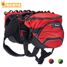 Load image into Gallery viewer, Dog Saddle Backpack 2 in 1 Saddle Bag Vest Harness Waterproof Oxford Material Hiking,Travel Packs for Small,Medium Large Dogs