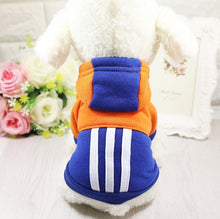 Load image into Gallery viewer, 20pcs/lot Autumn Warm Dog Clothes Puppy Pet Cat Jacket Coat Fashion Soft Sweater Clothing