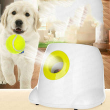 Load image into Gallery viewer, Pet Dog Toy Automatic Interactive Ball Launcher Tennis Ball Rolls Out Machine Launching Fetching Balls Dog Training Tool