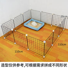 Load image into Gallery viewer, Dog fence indoor fence isolation door small dog railing rabbit pet cat bezel cage fence ZP12261835