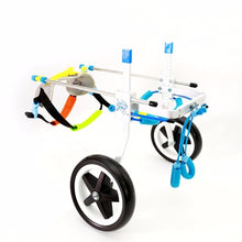 Load image into Gallery viewer, Petshy Dog Rehabilitation Training Wheelchair Adjustable Pet Leg Injury Recovery Device Disabled Dog Cat Walking Wheels Car