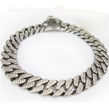 Load image into Gallery viewer, Metal Stainless Steel  dog collar Steel Chain Martingale High-end custom Show Collar Bully dogs Doberman Adjustable Safety