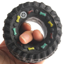 Load image into Gallery viewer, 30 Pieces/pack Tyre Shape Dog Squeak Toys Pet Dog Toys Dog Chew Toys Pet Dog Screaming Rubber Toys Tire Shape Pet Supply Product
