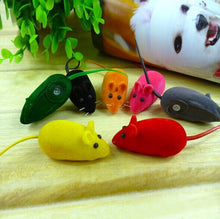 Load image into Gallery viewer, New Fun Sound Chewing Toy False Mouse Rat Pet Cat Kitten Dog Puppy Playing Squeaky Z