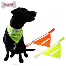 Load image into Gallery viewer, Doglemi Lovely Pet Dog Neck Scarf Adjustable Quality Puppy Bandana Cat Hot Collar Neckerchief Bright Safty Reflective